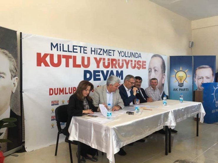 Dumlupınar AK Parti’de Murat Arıburnu güven tazeledi