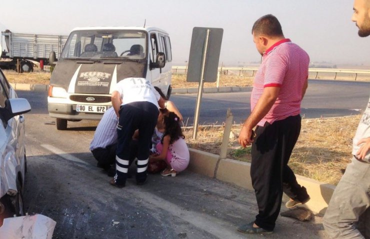 Kahramanmaraş’ta trafik kazası: 4 yaralı