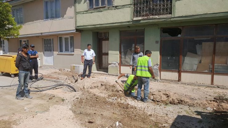 Pazaryeri’nde elektirik hatları yer altına alındı