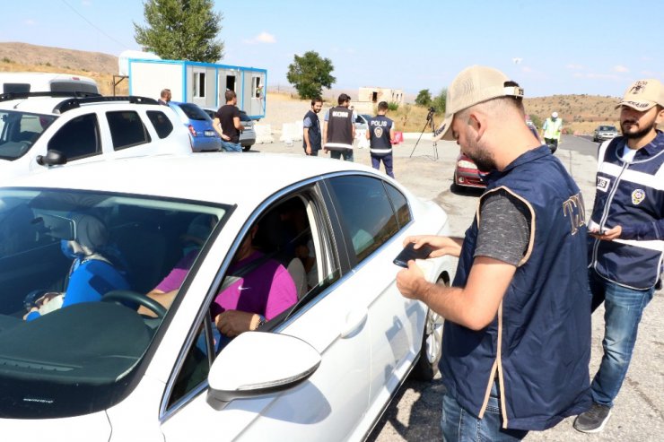 Yozgat’ta bayram trafiğine ’drone’lu denetim