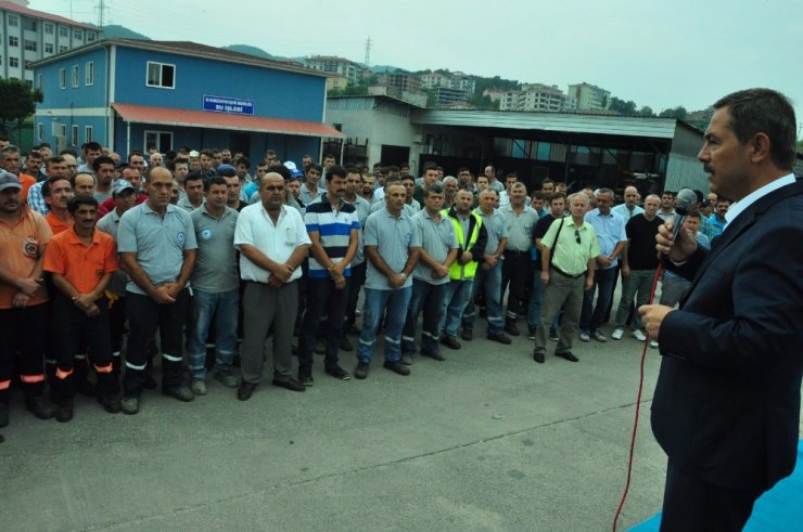 Kdz. Ereğli Belediyesi bayram öncesinde işçi ikramiyelerini ödedi