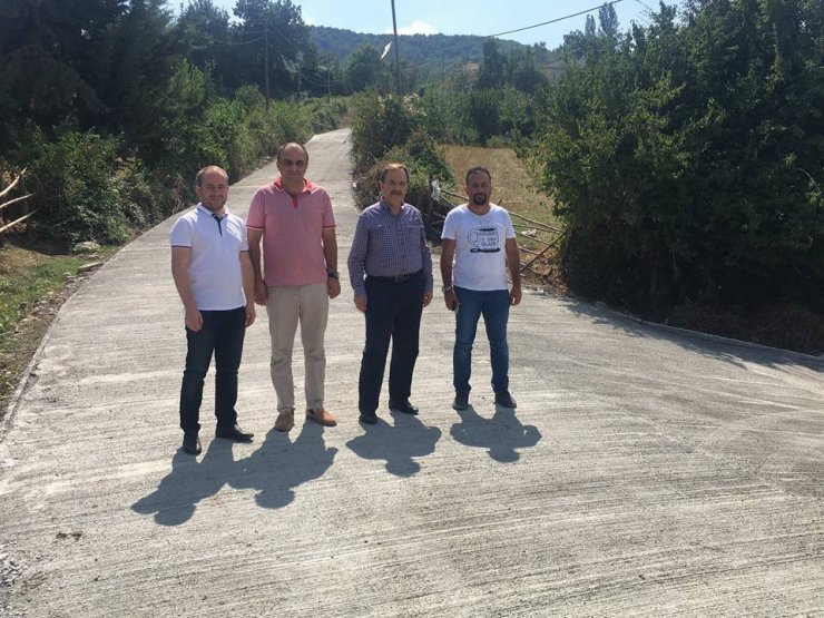 Bafra Belediyesinden 250 bin metrekare beton yol