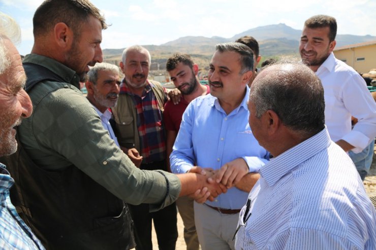 Başkan Cabbar Hayvan Pazarını denetledi