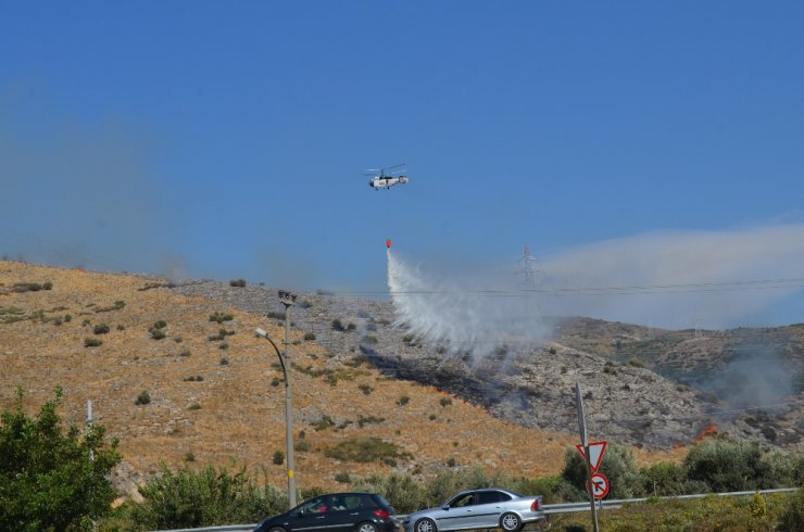 İzmir’deki yangın kontrol atına alındı