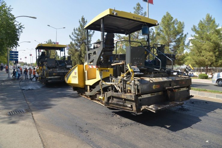 Elazığ Caddesi’nde asfalt çalışması tamamlandı