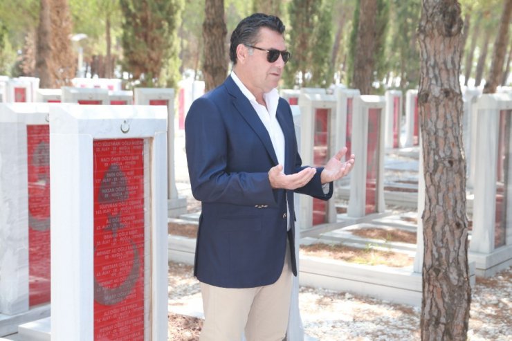 Başkan Kocadon, Çanakkale’de şehitlere dua etti