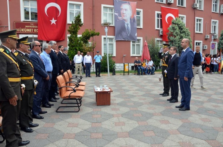 Hayrabolu’da 30 Ağustos Zafer Bayramı törenlerle kutlandı