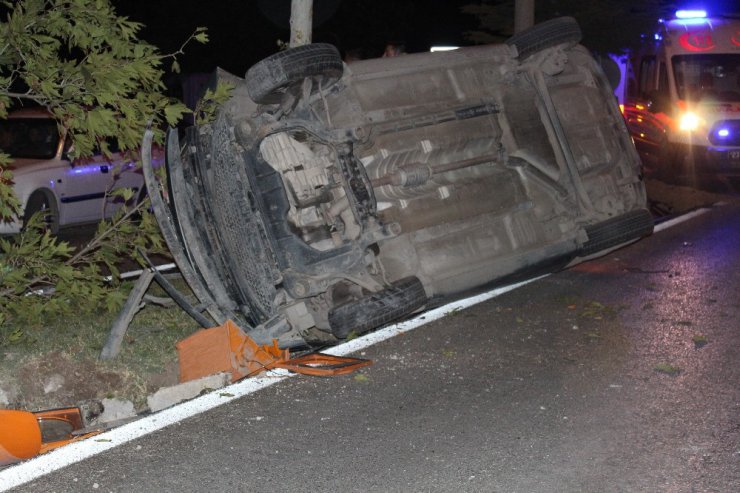 Düğün dönüşü trafik kazası: 4 yaralı