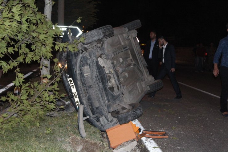 Düğün dönüşü trafik kazası: 4 yaralı