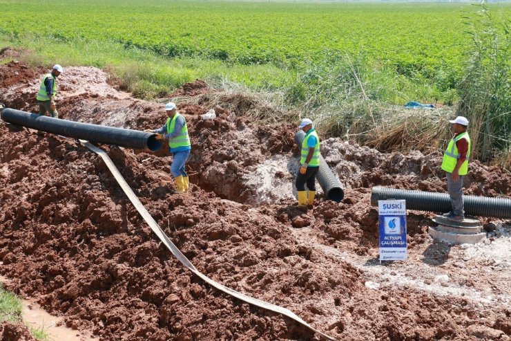 Harran’da alt yapı çalışmaları devam ediyor