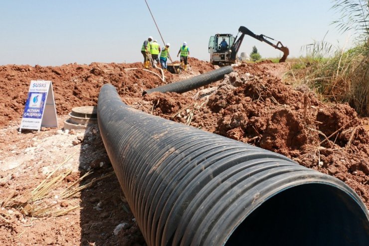 Harran’da alt yapı çalışmaları devam ediyor