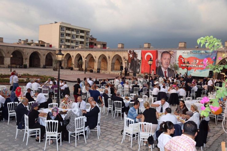 Şehit yakını ve gaziler için tarihi külliyede etkinlik düzenlendi