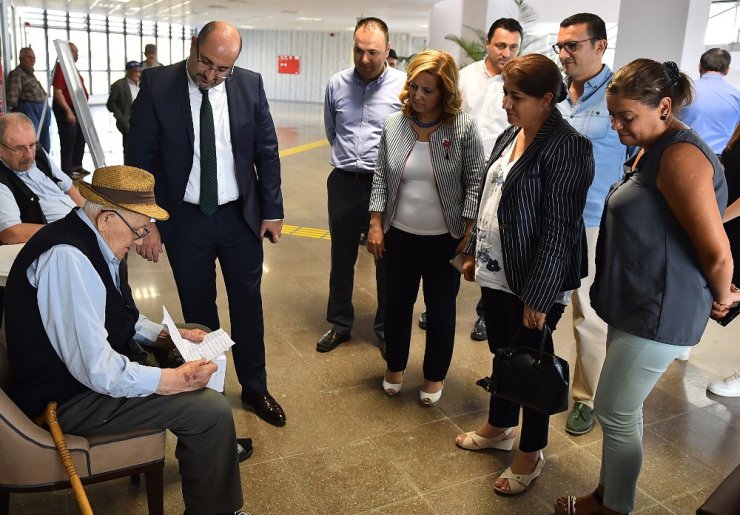 Huzurevi sakini Şerif Dede’nin duygulandıran mektubu