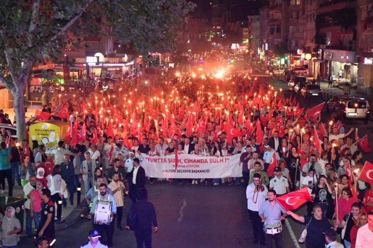 30 Ağustos coşkusu Maltepe’yi sardı