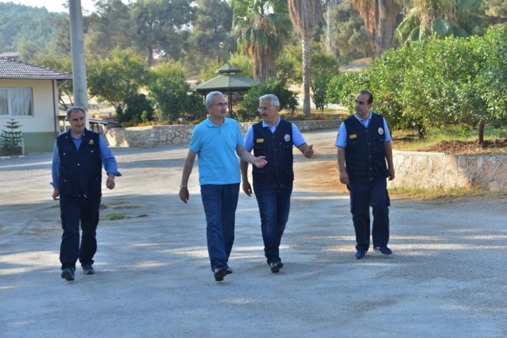 Orman Genel Müdürü Karacabey Mersin’de