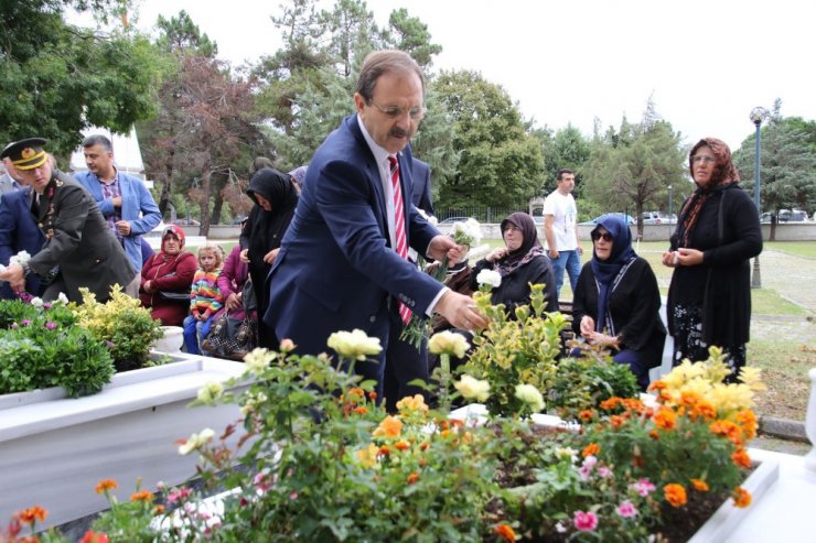 Bafra’da şehitler unutulmadı