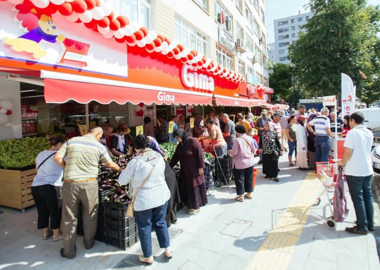 Gima, Ankara’da ikinci marketini hizmete açtı