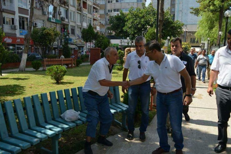 Başkan Pamuk’tan parklara denetim