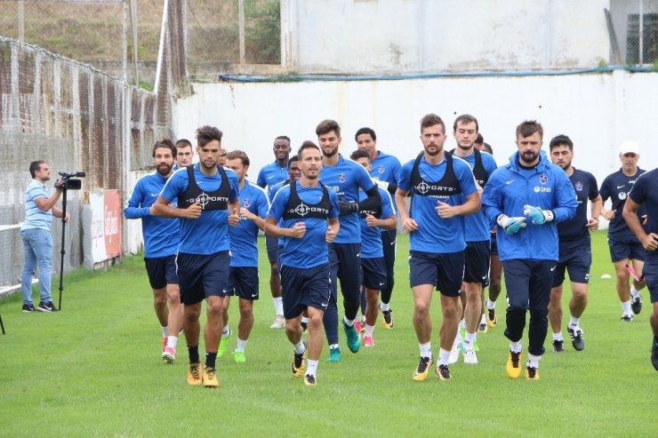 Trabzonspor, Gençlerbirliği maçı hazırlıklarını sürdürdü