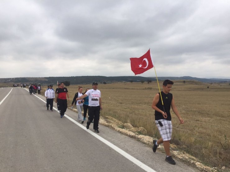 Tavşanlı İHH’dan ‘Zafer Yürüyüşü’