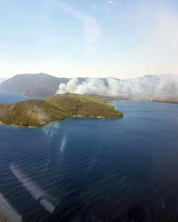 Muğla’da orman yangını