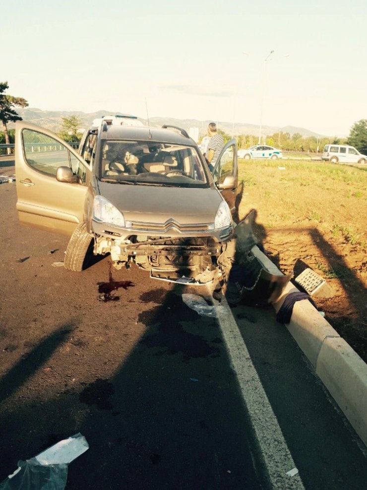 Samsun’da trafik kazası: 1 ölü, 9 yaralı