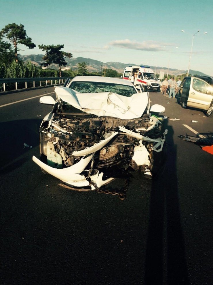 Samsun’da trafik kazası: 1 ölü, 9 yaralı