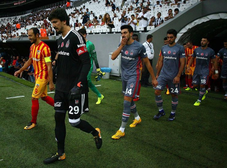 Beşiktaş ile Kayserispor 1-1 berabere kaldı