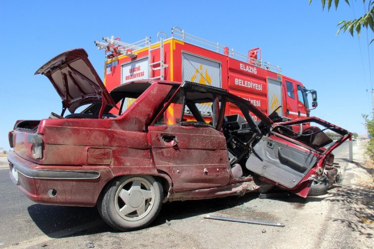 Elazığ-Malatya yolunda kaza: 6 yaralı