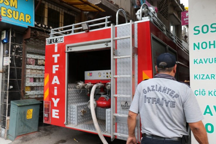 Gaziantep’te ev yangını korkuttu