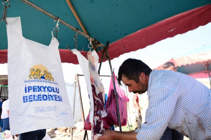 İpekyolu belediyesi ekipleri bayramda da iş başında