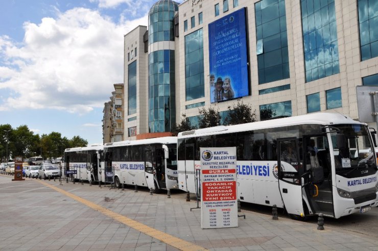 Kartal Belediyesi’nden Kurban Bayramı’nda mezarlık ziyareti hizmeti