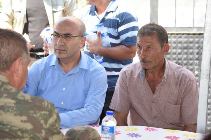 Vali Demirtaş: "Gazi ve şehit yakınlarının daima yanında olacağız"