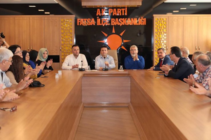 Fatsa AK Parti’de bayramlaşma programı