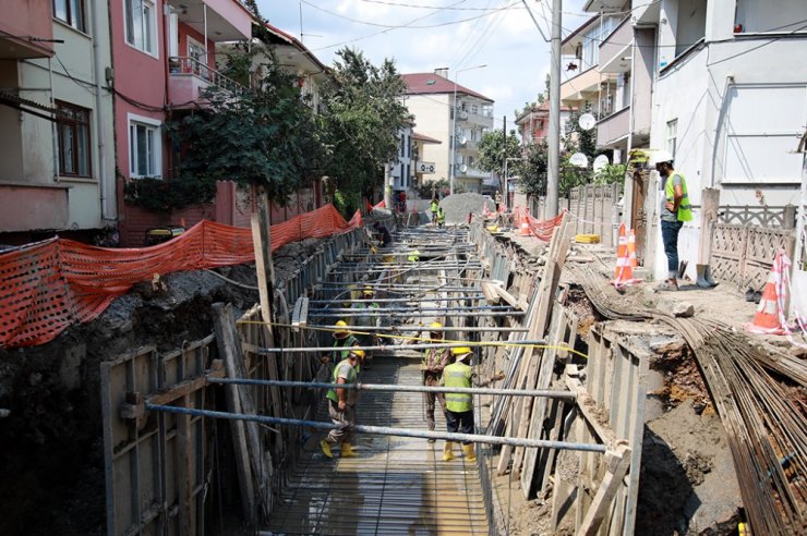 Serdivan’ın yağmursuyu ağı güçleniyor