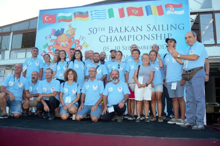 50. Yelken Balkan Şampiyonası açılış seramonisi yapıldı