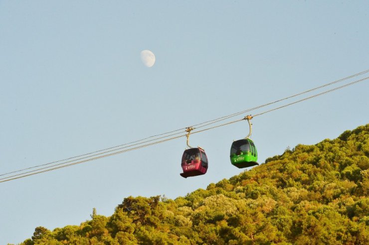 Teleferikte bayram bereketi