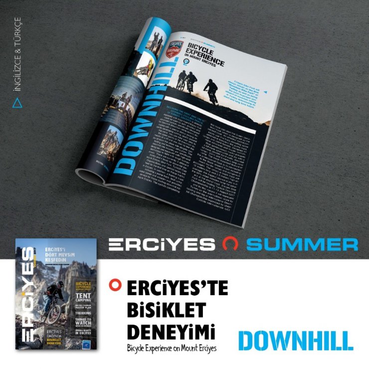 ‘ERCİYES SUMMER 2017’ dergisi beğeni topluyor