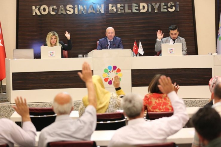 Kocasinan Belediye Meclisi Eylül Ayı Toplantısını Gerçekleştirdi