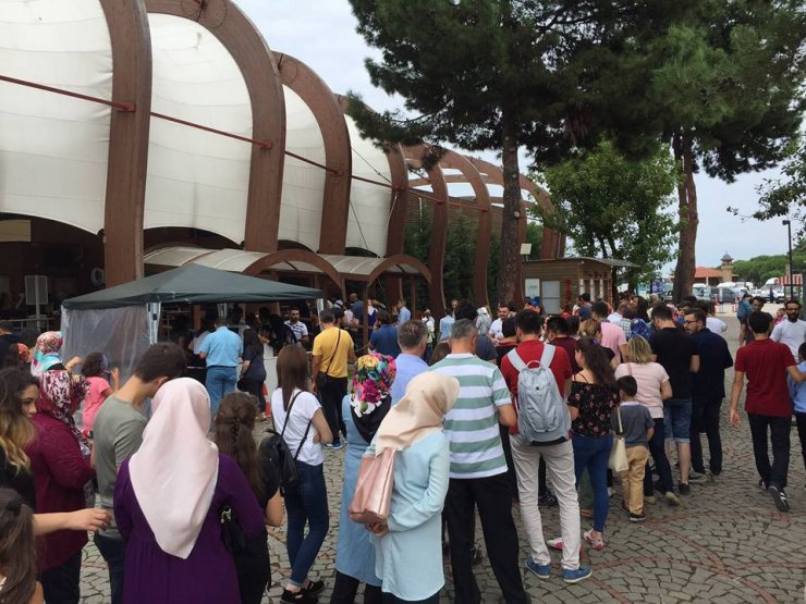 10 günde 65 bin kişi Boztepe’ye çıktı