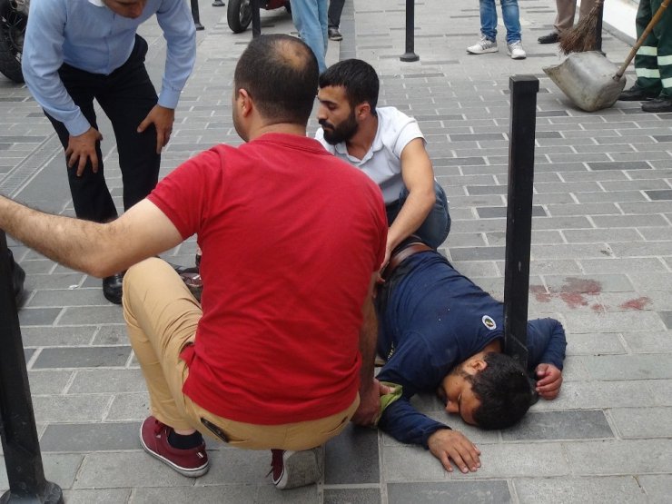 Taksim’de dehşet anları