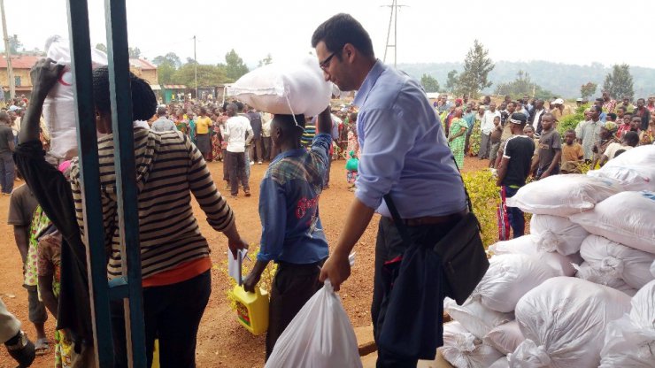 TİKA’dan Burundi’ye 43 ton gıda yardımı