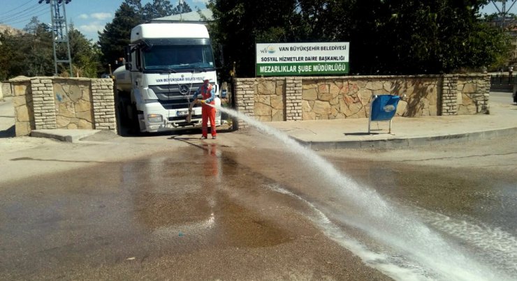 Van’da temizlik çalışması