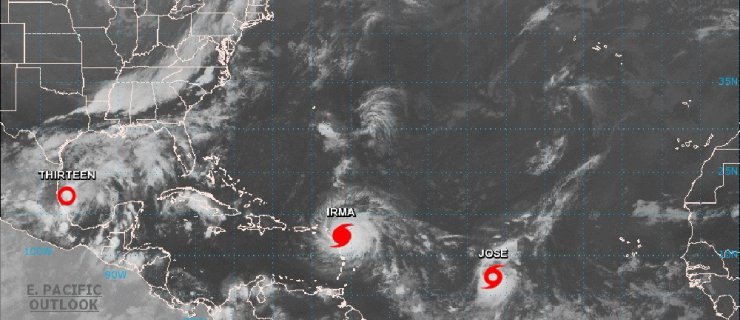 ABD’nin başı Harvey’den sonra Irma Kasırgası ile dertte