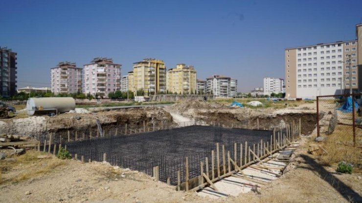 Altınşehir Mahallesinde taziye evinin temeli atıldı