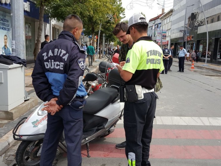 İstanbul caddesinde denetimler sıklaştırıldı