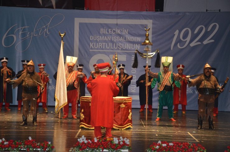 Bilecik’in düşman işgalinden kurtuluşunun 95’inci yıl dönümü düzenlenen sade bir törenle kutlandı