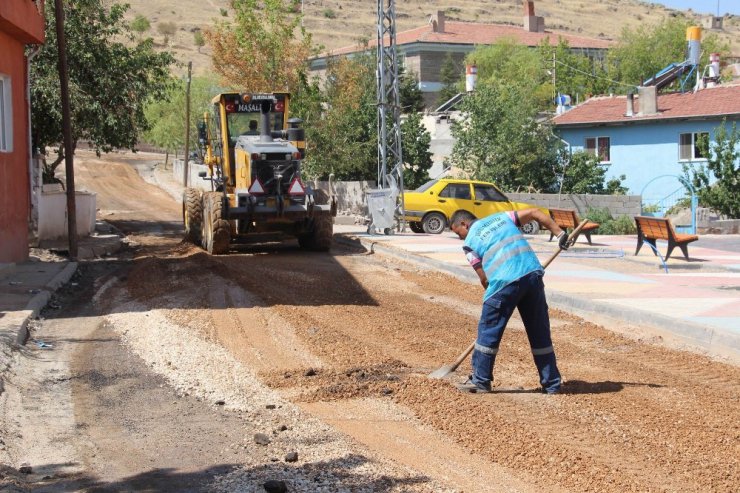 Fatih Mahallesinde sıcak asfalt için hazırlıklar başladı