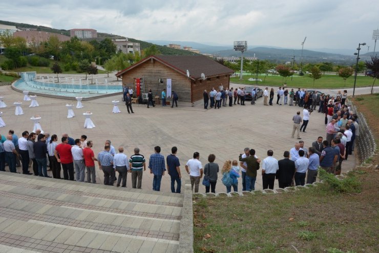 Düzce Üniversitesi’nde bayramlaşma töreni düzenlendi