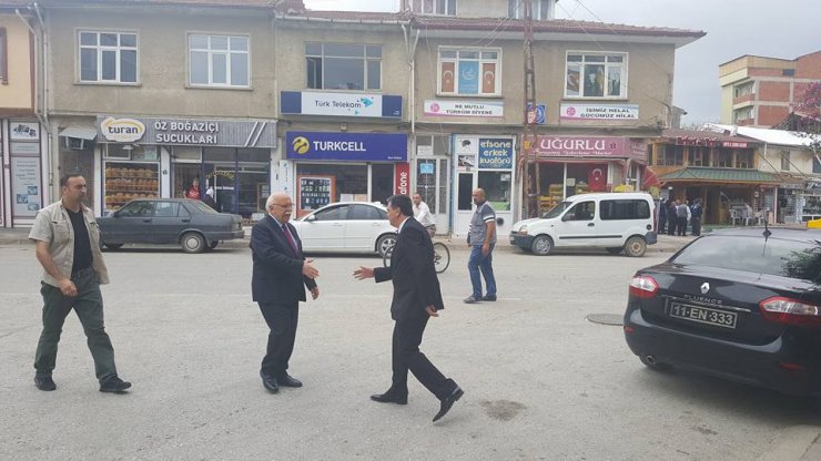 Eski Bakan Avcı’dan Pazaryeri İlçesi’ne ziyaret